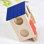 Double storey  small pet color house