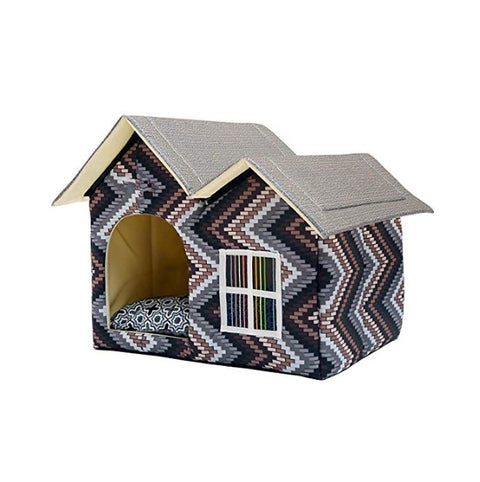 Double top pet house