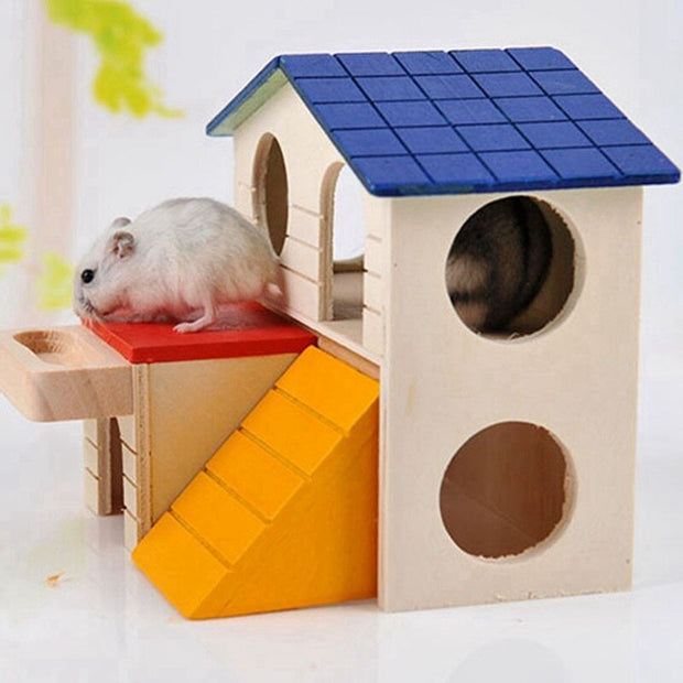 Double storey  small pet color house