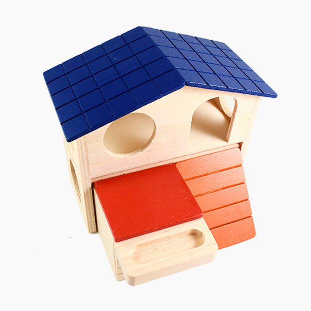 Double storey  small pet color house