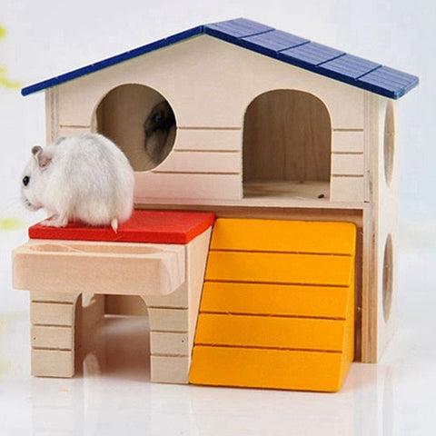 Double storey  small pet color house